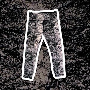 Athleta • Elation Glades 7/8 Leggings • Women Sz M • Flagstone Gray Black